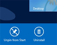 Hvordan man afinstallerer en Windows 8 applikation (Windows 8 Themed Application)